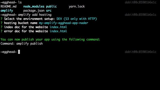 Deploying Your React Application to AWS Using the AWS Amplify CLI смотреть онлайн