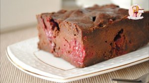 Шоколадный БРАУНИ с ВИШНЕЙ - рецепт классического вишневого десерта