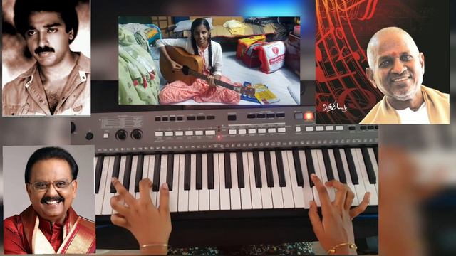|Enna satham intha nearam| illayaraja | Kamal| SPB| (keyboard played by Gayathri Dhanasekaran) смотреть онлайн