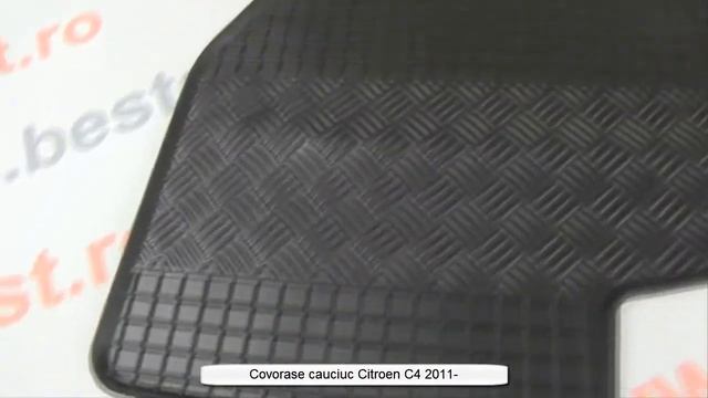 Covorase cauciuc CITROEN C4 / DS4 2011- смотреть онлайн