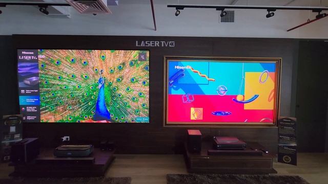 HISENSE LASER TV Comparison Side By Side