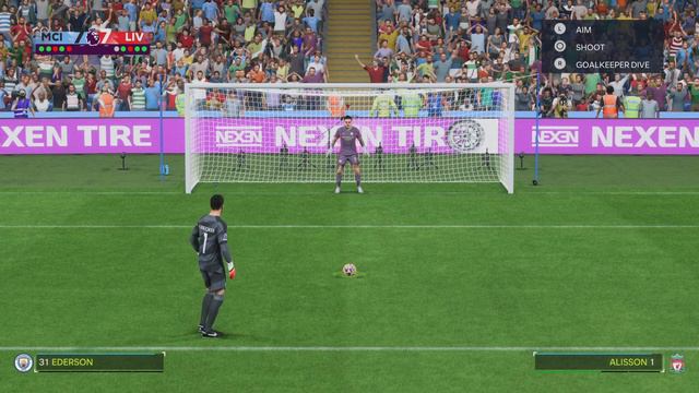 FC 24 | Manchester City vs Liverpool | Ronaldo Haaland vs Messi Salah | Penalty Shootout - PS5 смотреть онлайн