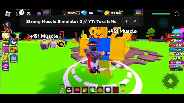 ?Strong Muscle Simulator Script Pastebin Super OP The Best GUI | Mobile & PC (Roblox)? смотреть онлайн