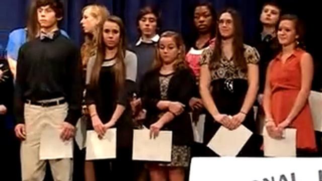 Stoughton High School - 2012 National Honor Society Induction Ceremony - 11/28/12 - Part 3 смотреть онлайн