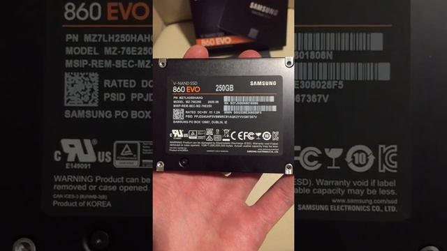 SSD Samsung (Original) 860 EVO 250Gb смотреть онлайн