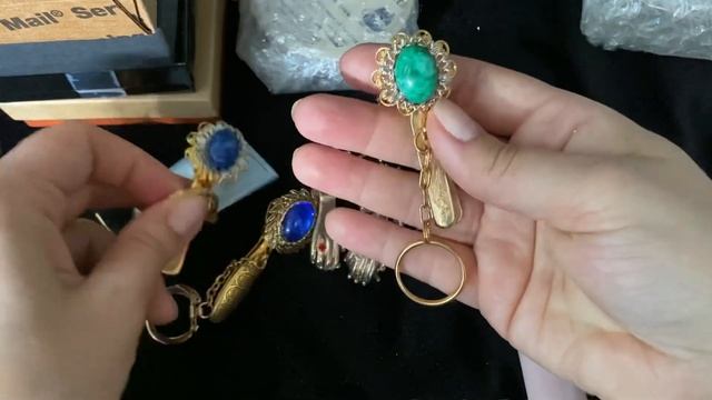 86. Винтажные зажимы для перчаток. Красивые броши. смотреть онлайн