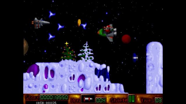 Interpose Xmas Greetings: 1996 Cat Person Shmup for DOS смотреть онлайн