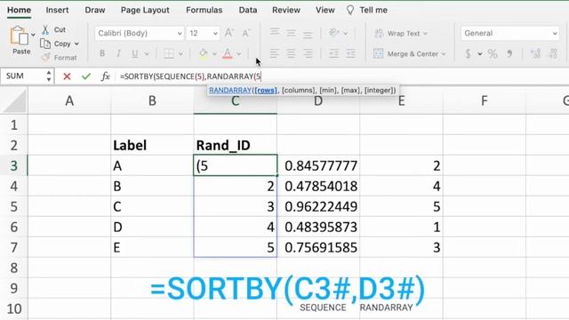 Randomize Your Data in Excel смотреть онлайн