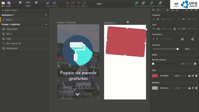 Akira v0.0.13a - Ferramenta de Design Linux - UFG смотреть онлайн