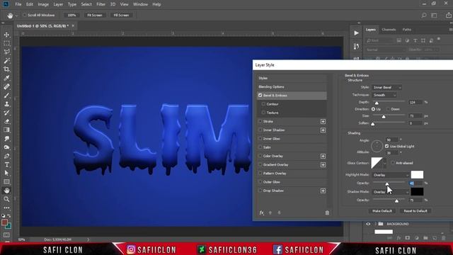 [Photoshop Tutorial] Create Slime Text Effect in Photoshop смотреть онлайн