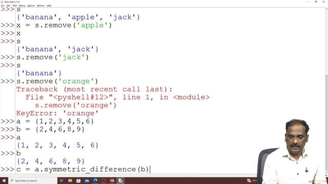 Set Operations in Python by Mr. S Anjanayya смотреть онлайн