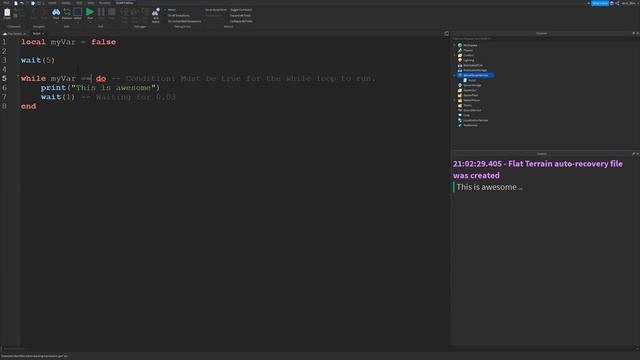 While Loops - Roblox Beginner Scripting #15 смотреть онлайн
