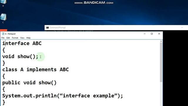 L-20 INTERFACE IN JAVA || MULTIPLE INHERITANCE IN JAVA || INTERFACE EXAMPLE BY RAVI POSWAL смотреть онлайн
