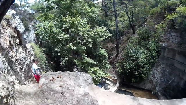 Родос. 7 источников, водопад. смотреть онлайн