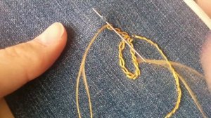 Тамбурный шов.