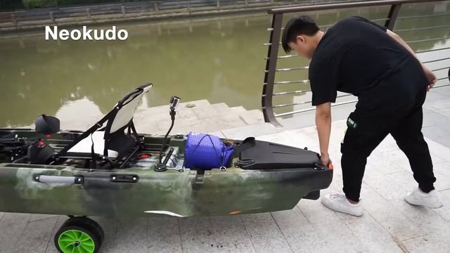 KUDOOUTDOORS New 3 meter Pedal Kayak смотреть онлайн
