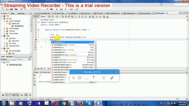 How to use pow in java program смотреть онлайн