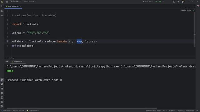✅ Curso de Python: Función Reduce en Python ♻️ #58 смотреть онлайн