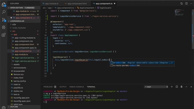 Login MySQL, PHP y JSON en Angular смотреть онлайн