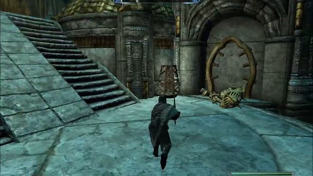 TES V - Skyrim - Going to Blackreach смотреть онлайн