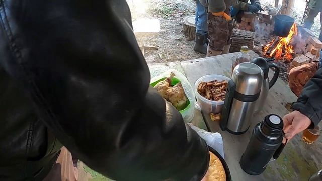 Пасека. Убираем улья на зимовку.