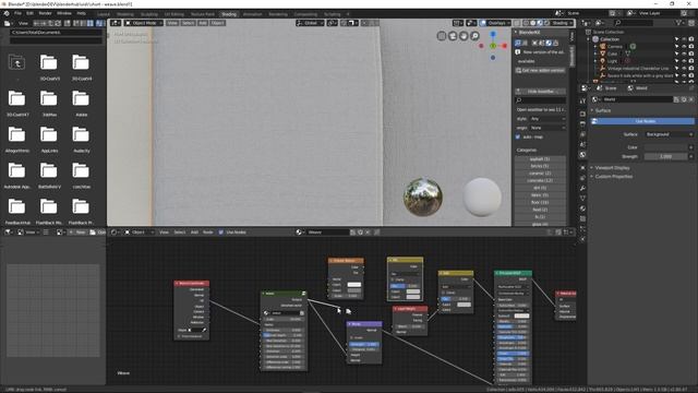 Blender tips: Procedural materials (weave) смотреть онлайн