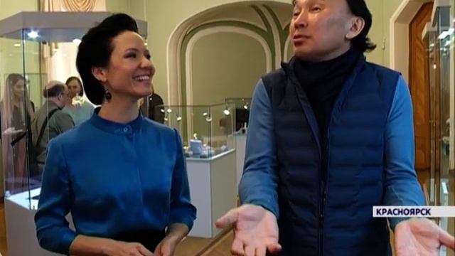 Известный бурятский художник Даши Намдаков привез в Красноярск уникальную выставку смотреть онлайн