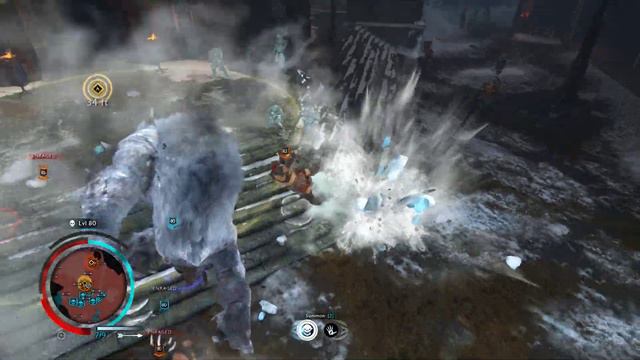 SHADOW OF WAR - UNIQUE DANGEROUS OVERLORD MARKSMAN IN NEMESIS MORDOR DIFFICULTY GRAVEWALKER