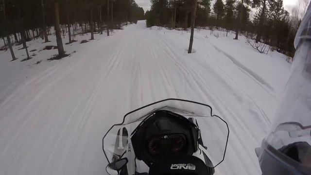 Lynx X-TRIM SC 600 E-TEC ajelua Ouluntullista Muhoksen suuntaan смотреть онлайн