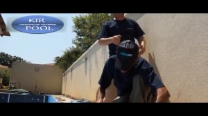 Отделка бассейна пленкой ПВХ