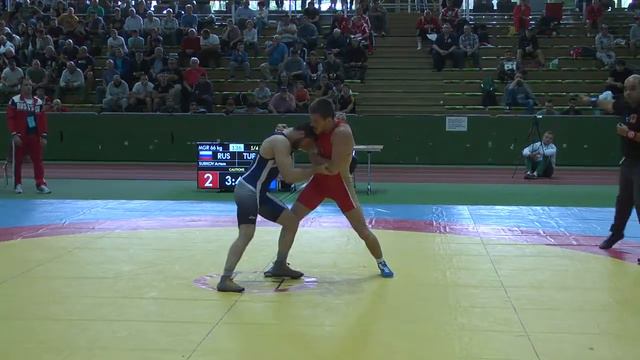 GP-Dortmund 2016 MGR 136 1/4Finals 66kg Surkov (RUS)-Basar (TUR) смотреть онлайн