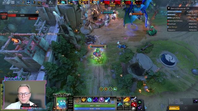 ЗАЧЕМ ВЫ СТАРТУЕТЕ КАСТОМКУ? Custom Hero Chaos DOTA2 Storm by junnello. смотреть онлайн