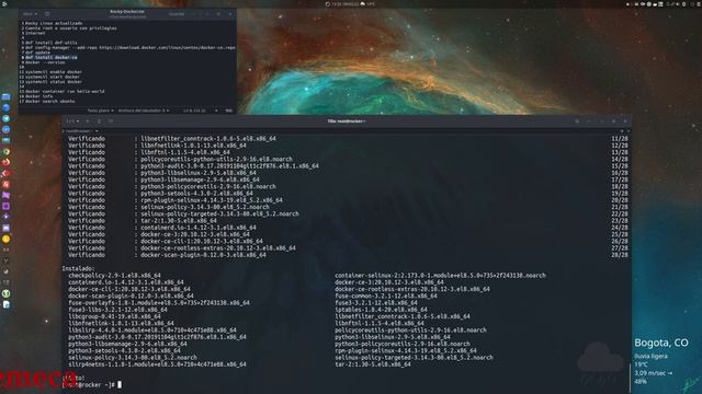 Docker Tutorial Español - Instalación en Rocky Server смотреть онлайн