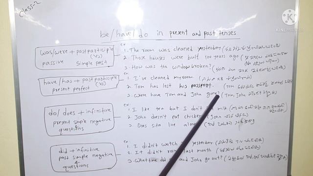 class 2 be/do/have in Present Tense and past Tense смотреть онлайн