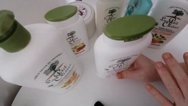 Посылка из Франции/французская ухаживающая косметика Le Petit Olivier/обалденный крем для душа