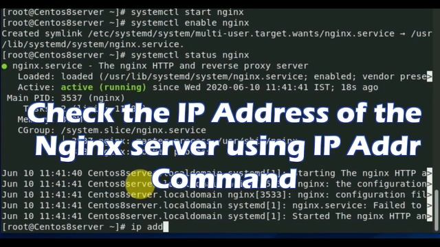Linux Tutorial | Nginx web server installation in CentOS8 or RHEL8 смотреть онлайн