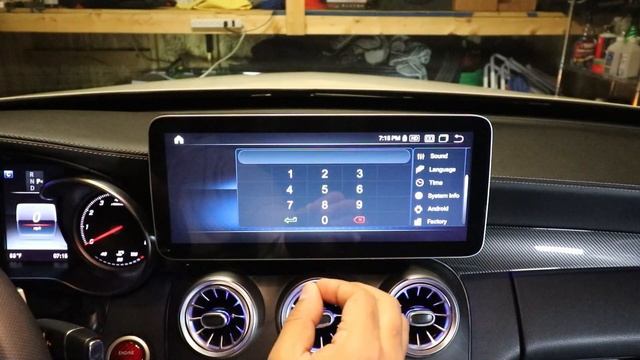 Add CUSTOM BOOT UP LOGO Image on Android Screen (Mercedes W205 C300). смотреть онлайн