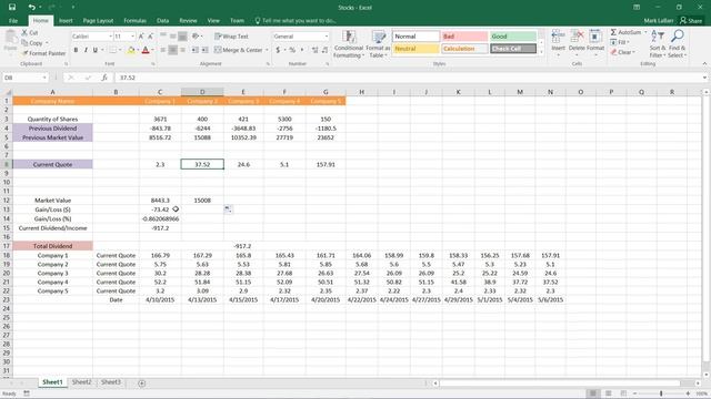 How to Copy a Formula Down a Column in Excel 2016 смотреть онлайн