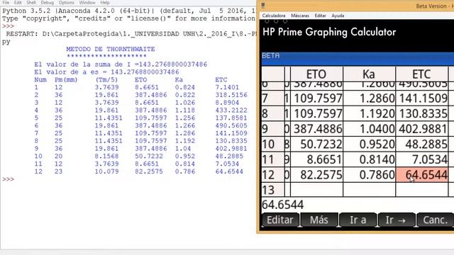 Hp Prime y Python. смотреть онлайн
