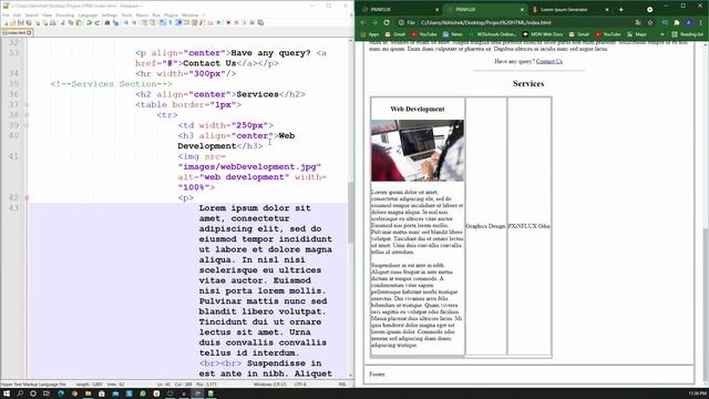 HTML Website Project | HTML Basics Lesson 7 in Odia смотреть онлайн