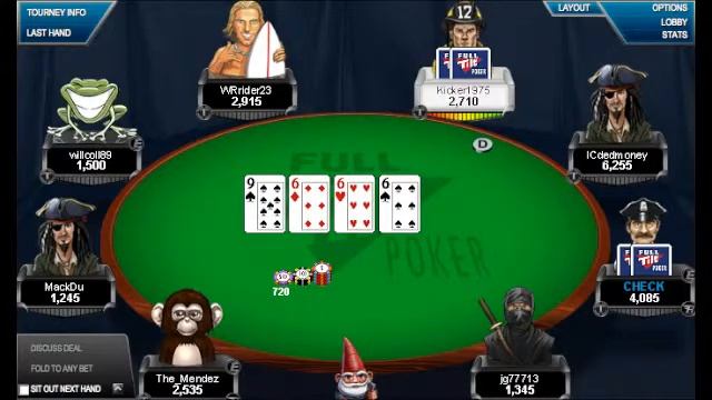 Game 9 - Full Tilt Poker смотреть онлайн
