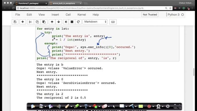 Python Tutorials for Beginners | Exception Handling in Python смотреть онлайн