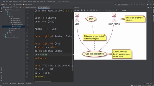 UML Basics (with PlantUML) #6: Use case diagram - Elements смотреть онлайн