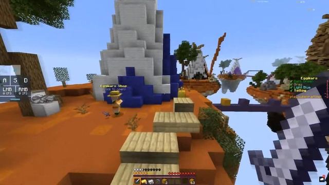 ПЕРВАЯ ИГРА в EGG WARS! Сервер cubecraft! Версия 1.16.4! смотреть онлайн