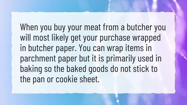 What do you do if you don't have parchment paper? смотреть онлайн