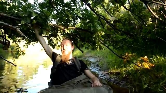 Сплав по реке Бужа. ЧП - прокол лодки, выживание на реке. Мещера. КукуруЗо. смотреть онлайн