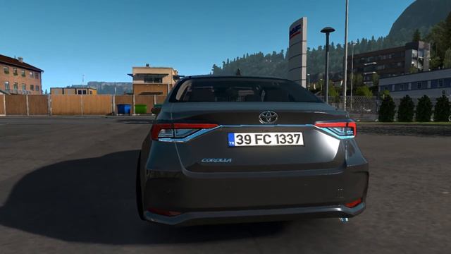 Toyota Corolla 2020 ETS 2 смотреть онлайн