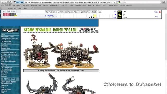The Old Games Workshop [GW] Website (HD) смотреть онлайн