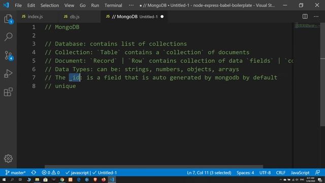 3 Databases Collections Documents And Data | Node Js смотреть онлайн
