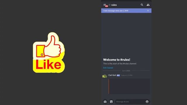 Discord - How To Use Embed Message | Carl Bot Setup | Rules Channel Discord смотреть онлайн
